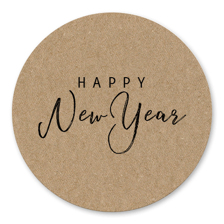 Happy New Year kraft